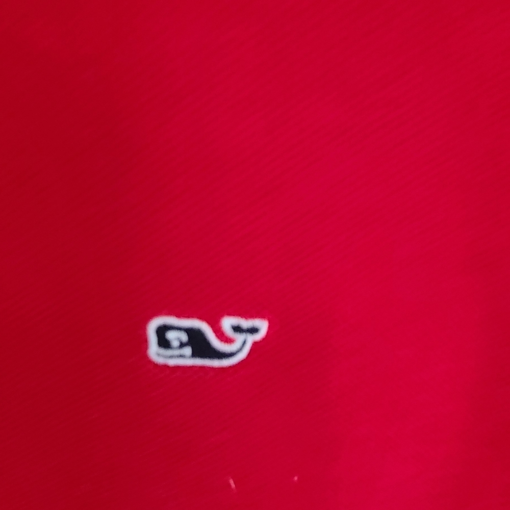 Vineyard Vines Boys Size Large (16) Red Short Sleeve Polo - Picture 4 of 4